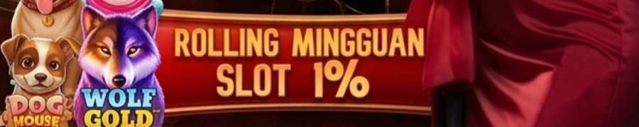 Bonus Rollingan SLOT 1%