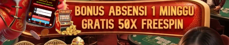 BONUS ABSENSI ARISAN777