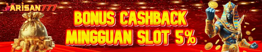 Cashback Mingguan ARISAN777