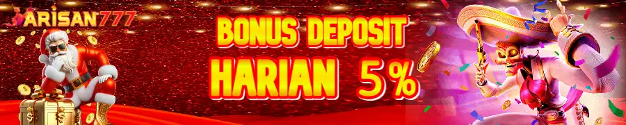 Bonus Harian 5% ARISAN777