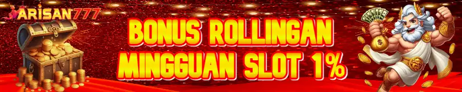 Bonus Rollingan SLOT 1%